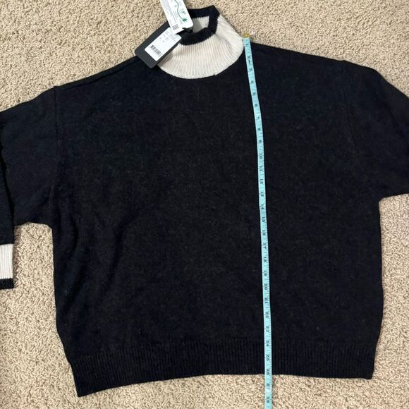 Goldbergh Lilian Knit Sweater Black White NWT Size Medium - Picture 7 of 8